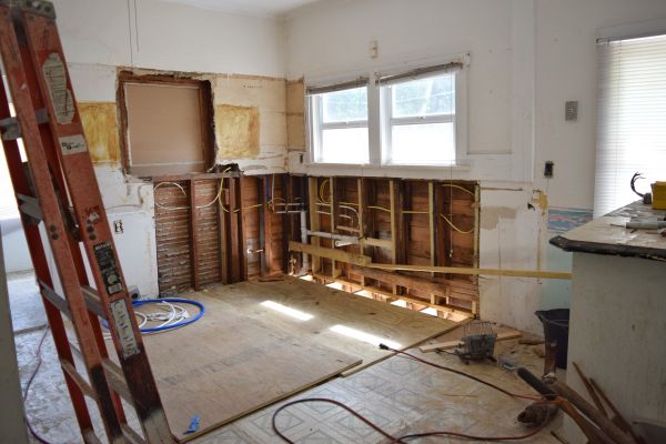 Bathroom Demolition in Glenview