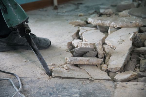 Concrete Slab Removal in Glenview
