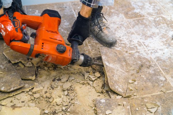 Floor Demolition in Glenview