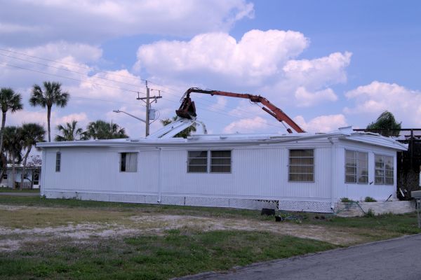 Mobile Home Demolition in Glenview