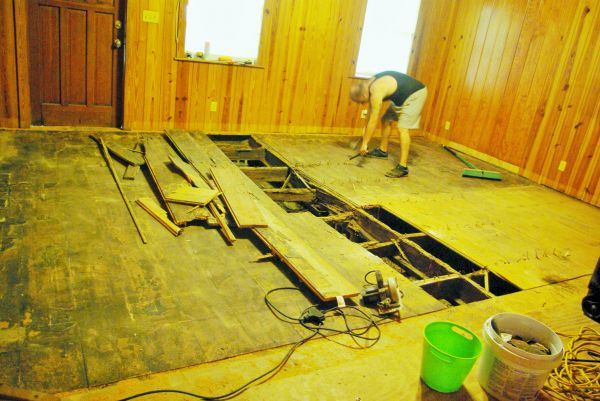 Subfloor Demolition in Glenview